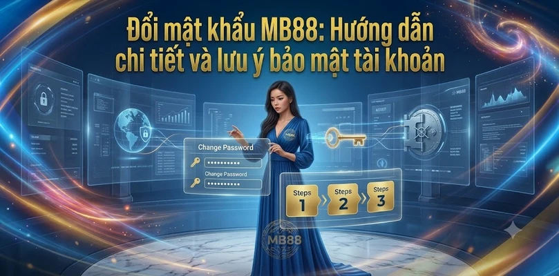 Đổi mật khẩu MB88 Hướng dẫn chi tiết và lưu ý bảo mật tài khoản