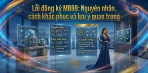 Lỗi đăng ký MB88 Nguyên nhân, cách khắc phục và lưu ý quan trọng