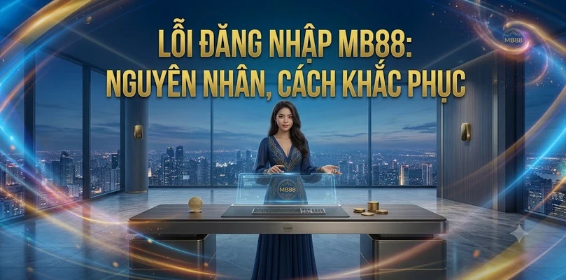 Lỗi đăng nhập MB88 Nguyên nhân, cách khắc phục
