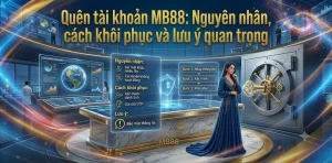 Quên tài khoản MB88 Nguyên nhân, cách khôi phục và lưu ý quan trọng